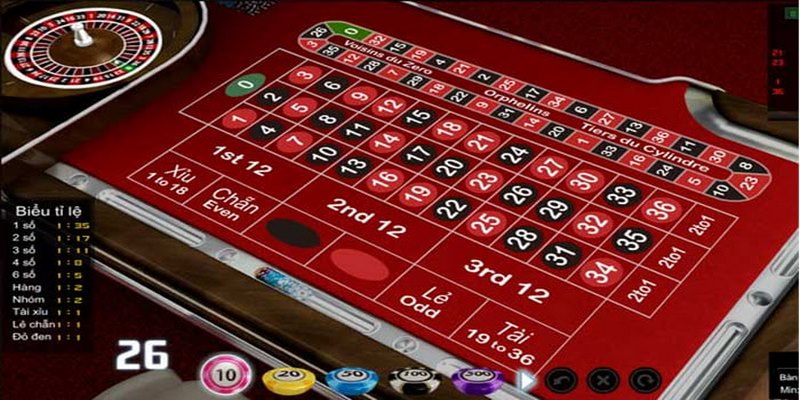 Cách chơi Roulette tại Kubet cũng khá đơn giản chỉ với vài bước thao tác